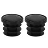 Artificial Leather Bicycle Grips Liquid Silicone Palm Pad Shock Absorption