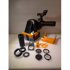 Unbranded PETG _ ZWO Seestar S50 Smart Telescope Versatile Dew Mask Cap Accessory Bundle - Orange