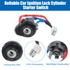 ACROPIX Ignition Switch Lock Cylinder with 2 Key Kit for