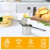 Potato Ricer 15oz, Heavy Duty Stainless Steel Potato Masher and
