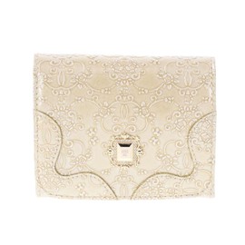 ANNA SUI Women's Rummy Bifold Wallet, gold