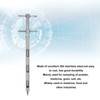 Soil Probe 0.54m 304 Stainless Steel Rotation Handle Pointed Design