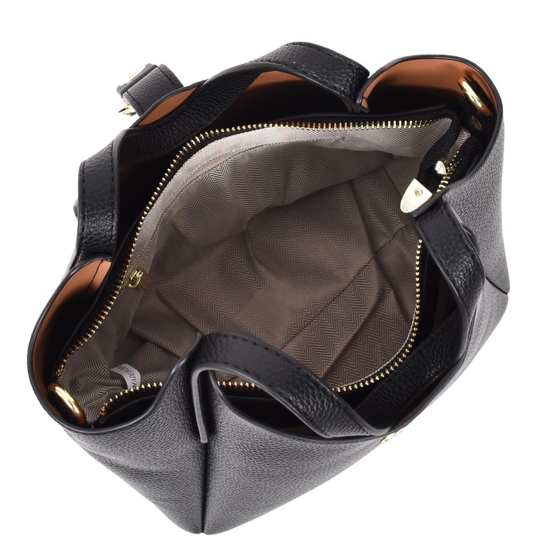 Womens Real Leather Handbag Top Handle Small Shoulder Bag Jasmine