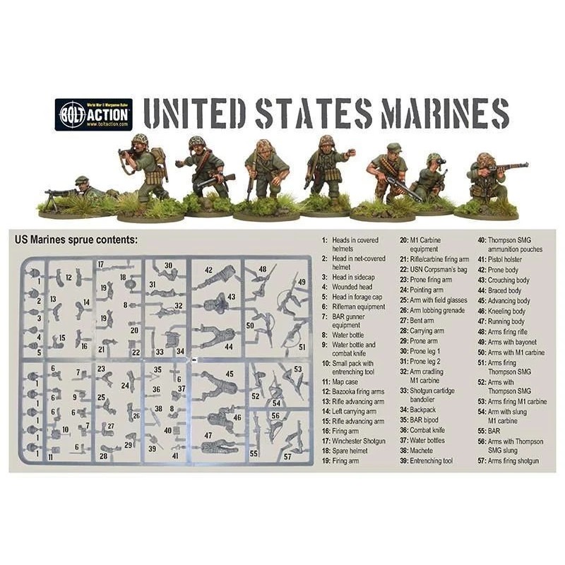 Warlord Games Bolt Action: Semper Fidelis - US Marines Starter
