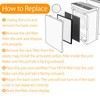 BAMBOOST Replacement Filter for Levoit Air Purifier LV-PUR131 & LV-PUR131S,