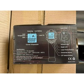 KIZEN Infrared Thermometer LaserPro LP220 Handheld Temperature Gun Orange