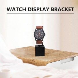 Hemobllo Acrylic Watch Display Stand, Bracelet Jewelry Watch Display Rack Holder, Removable Jewelry Showcase Stand for Home or Store Use (Black)