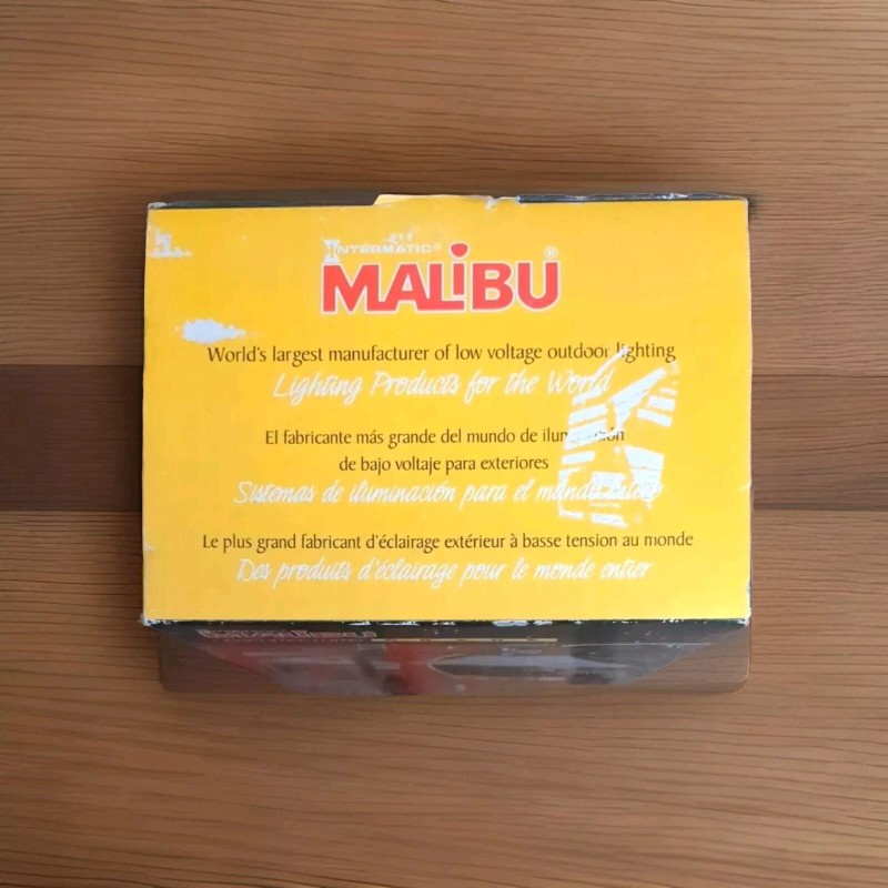 MALIBU Metal Rustic Brick Walk Light Architectural Grade Low Voltage