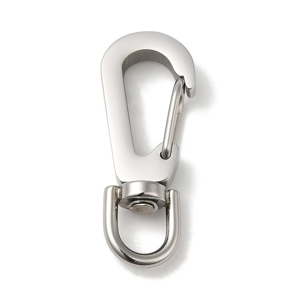 Stiesy 10 pc 304 Stainless Steel Swivel Clasps Keychain Clip
