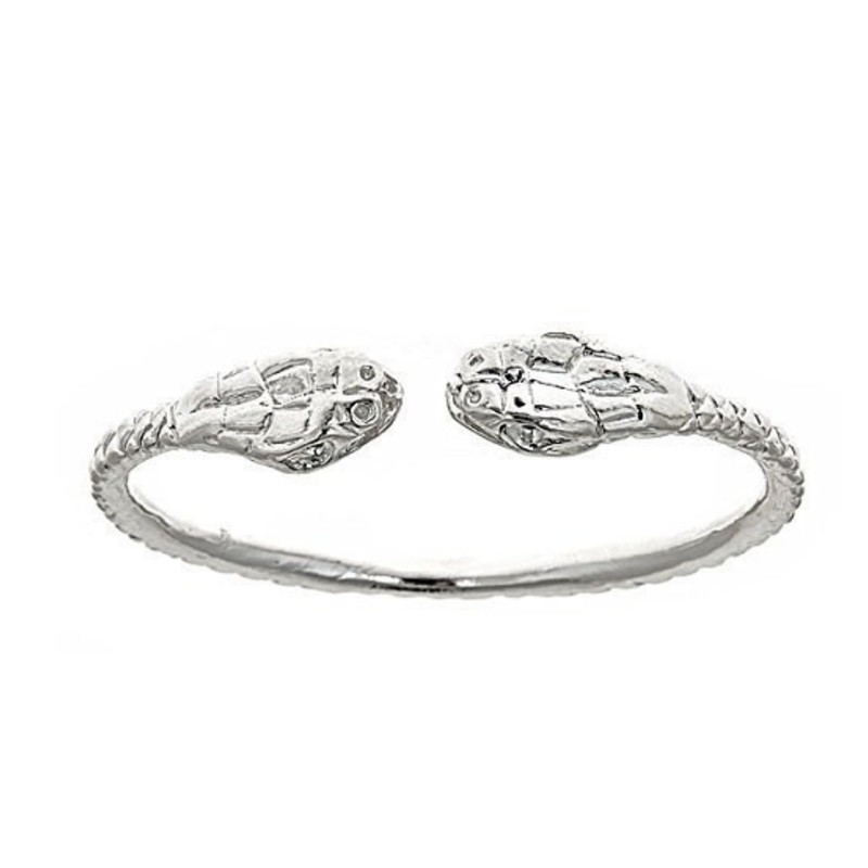 Better Jewelry Thick Snake Ends .925 Sterling Silver West Indian