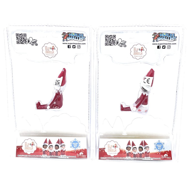 World's Smallest Elf on The Shelf Bundle Set of 2