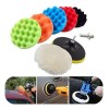Dolores 8pcs 7in Esponja Coche Almohadilla Disco Pulir Encerar Borla