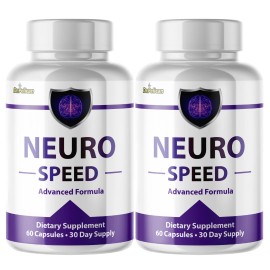 Pelican Vitamins Neuro Speed- Brain Support- 2 Bottles- 120 Capsules