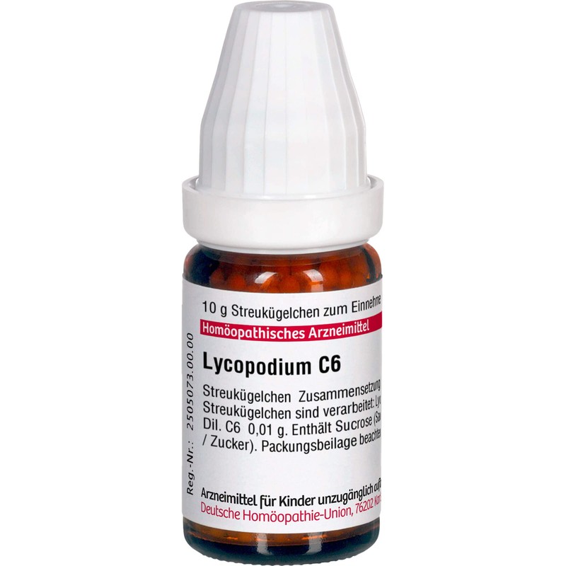 DHU Lycopodium C6 Spreading Balls 10 g Globules