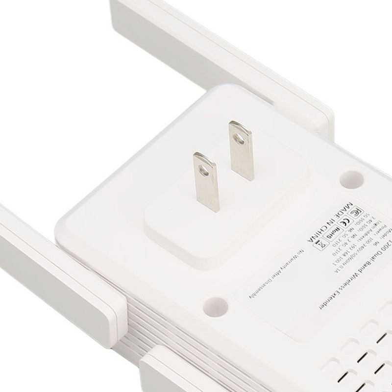 WiFi Extender Dual Band 1200Mbps Fast Pairing Wifi Signal Booster
