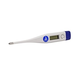 Dynarex Digital & Oral Thermometer with Standard Tip for Adults and Kids, Accurate Medical Indicator with Alarm Measures Temperature by Mouth or Under The Arm, White