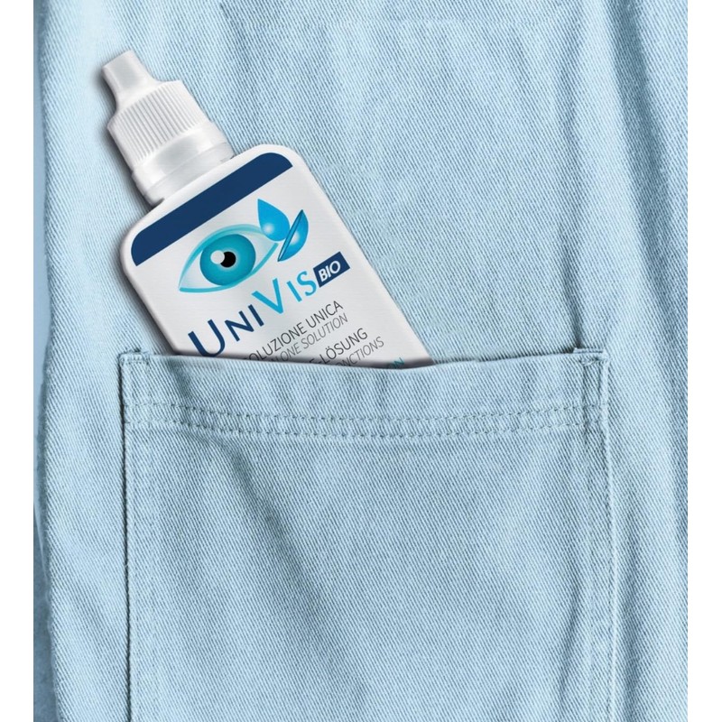 Univis Bio Soluzione Unica per Lenti a Contatto. Con Acido