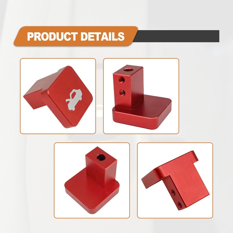 Hood Latch Release Handle Cable Aluminum Alloy Repair Kit, Compatible