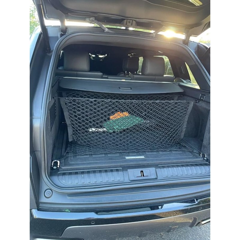 Qty.3 Rear Trunk Cargo Nets For Land Rover Range Rover