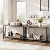 GAOMON Console Table, 2-Tier Entryway Table with Storage, 43" Narrow