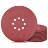 Awutzut 9 inch Sanding Discs 100 Grit 8 Holes Hook