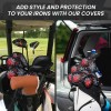 Golf Iron Head Covers Numbers Synthetic Leather Headcover Deluxe Value