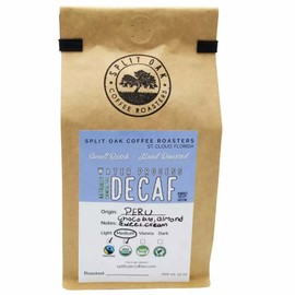 Split Oak Coffee Roasters 3 Pack Organic Decaf Coffee Medium Roasted Peru Coffee Whole Beans 12oz. Sweet E