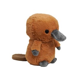 Avocatt Brown Platypus Plushie Toy - 10 Inches Stuffed Animal Plush - Plushy and Squishy Platypus with Soft Fabric and Stuffing - Cute Toy Gift for Boys and Girls