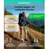 Dos Bastones de Senderismo Gadnic Especial Trekking Antishock Color Negro