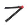 Digital Display Angle Ruler 2 in 1 Plastic Lightweight Convenient