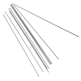 KOMBIUDA 10pcs Fixed Steel Rod Pegs Blocking for Knitting Blocking Mats for Knitting Yarn Knitting Crocheting Steel Rod Blocking Pins Knitting Pins for Blocking Wire Rod Stainless Steel