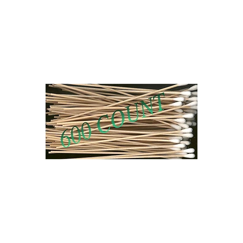 600 Cotton Lace Buds with Wooden Handle