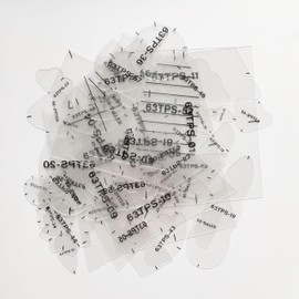 HONEYSEW 63PCS Home Town Sew Simple Shapes Templates for an Endless Variety of Designs Using Your Applique Method of Choice