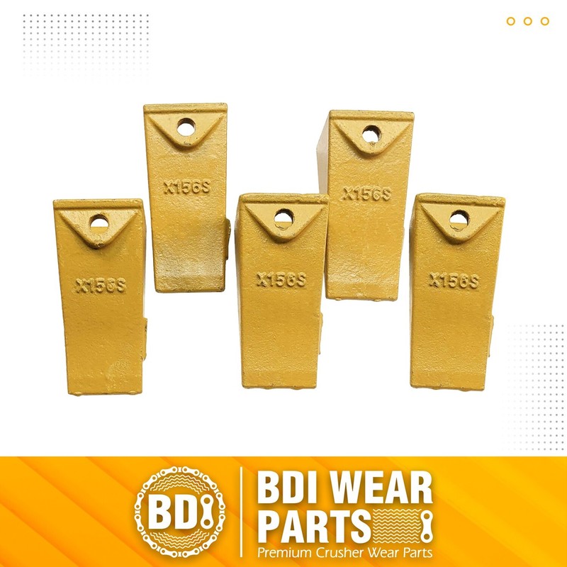 BDI Wear Parts 5 - X156S Short Dirt Teeth Bucket