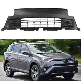 munirater Front Bumper Bar Lower Grille Textured Black Replacement for 2016-2018 RAV4 Sport Utility 4-Door TO1036166 531130R060
