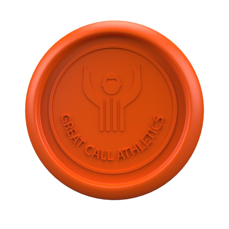 Great Call Athletics 4 Pack Lacrosse Butt Ends (Orange)