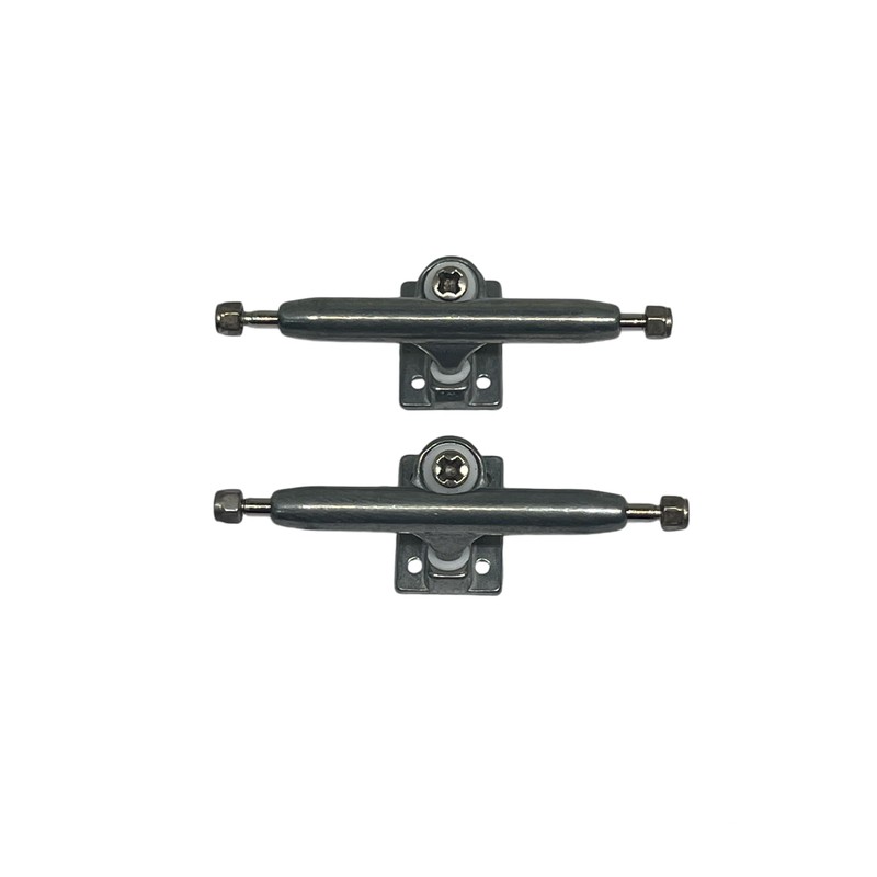 LEEFAI Pro Fingerboard Trucks 29/32/34/36mm G4 -Raw Metal Color-Inverted Kingpin