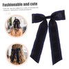 VICASKY 2pcs Dark Bow Hair Clips for Girls Stylish Hair