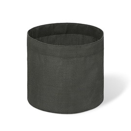 Iris Ohyama TXP-R30H Woven Fabric Planter, Size 9 - 10, Textile Planter, Lightweight, Stylish, Breathable, Foldable, Compact for Storage, Can Be Used Directly as a Pot Cover, Round, Olive