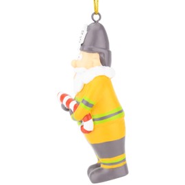 Tree Buddees NPFD Santa - North Pole Fire Department Firefighter Christmas Ornaments
