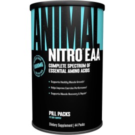 Universal Nutrition Animal Nitro 44 paquetes anabólicos EAA pila constructor muscular nuevo