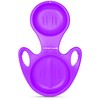 Slippery Racer Downhill Blitzer Arrow Snow Sled. (Purple)