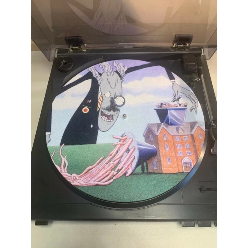 Plastic Waffles Pink Floyd Brick The Wall Slipmat Turntable 12"