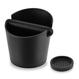 5-Inch Coffee Knock Box Espresso Grounds Disposal System with Extended Knocking Rod, Shock-Absorbent & Non-Slip Base for Home & Office Use