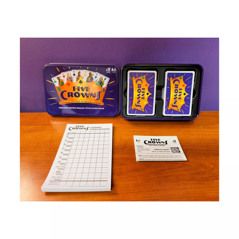 PlayMonster New - PlayMonster Five Crowns - The Five-Suited Rummy-Style