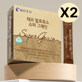 Botu Teff Fermentation Enzyme Super Grain Injeolmi Flavor Gift X2 / 보뚜 테프 발효 효소 슈퍼 그레인 인절미맛 선물 X2