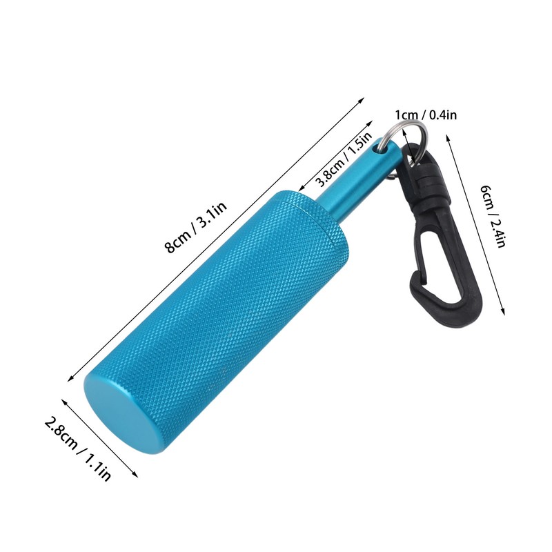Signal Bell Diving Stick Noise Maker Crisp Sound Aluminum Alloy