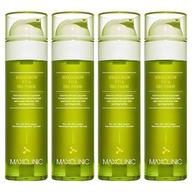Max Clinic Hyaluron Vita Oil Foam, 110g, 4 pieces / 맥스클리닉 히알루론 비타 오일 폼, 110g, 4개