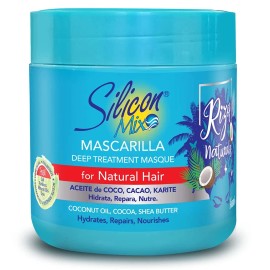 Silicon Mix Beige Deep Treatment Conditioner Masque For Wavy Curly Afro Hair 17 Ounce
