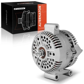 A-Premium Alternator Compatible with Ford F-150 250, F-150 Heritage, F-Super Duty, Explorer, E-350 Econoline Club Wagon, Ranger, Econoline Super Duty & Mazda B4000, 12V 130A Without Pulley Clockwise